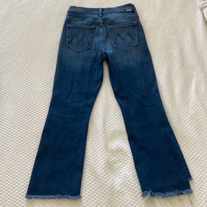 Mother Insider Crop Step Fray Jeans